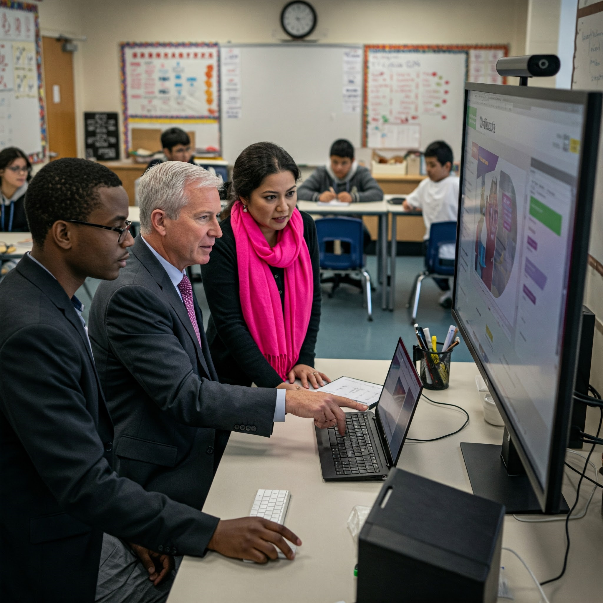 School Leadership & Administrators - Complete control with 57 user roles including School Admin, Principal, Vice Principal, and specialized administrators for HRMS, Fee, Facilities, Transport, Hostel, Cafeteria, Medical, and more.